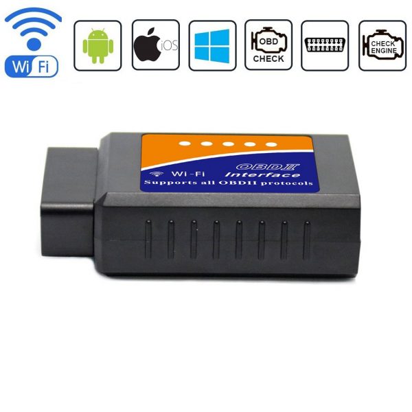BANIGIPA WiFi OBD2 Scanner, Car Diagnostic Scan Tool for iPhone, Auto Check  Engine Light Code Reader/Adapter with Reset, Support OBD Auto Doctor(WiFi